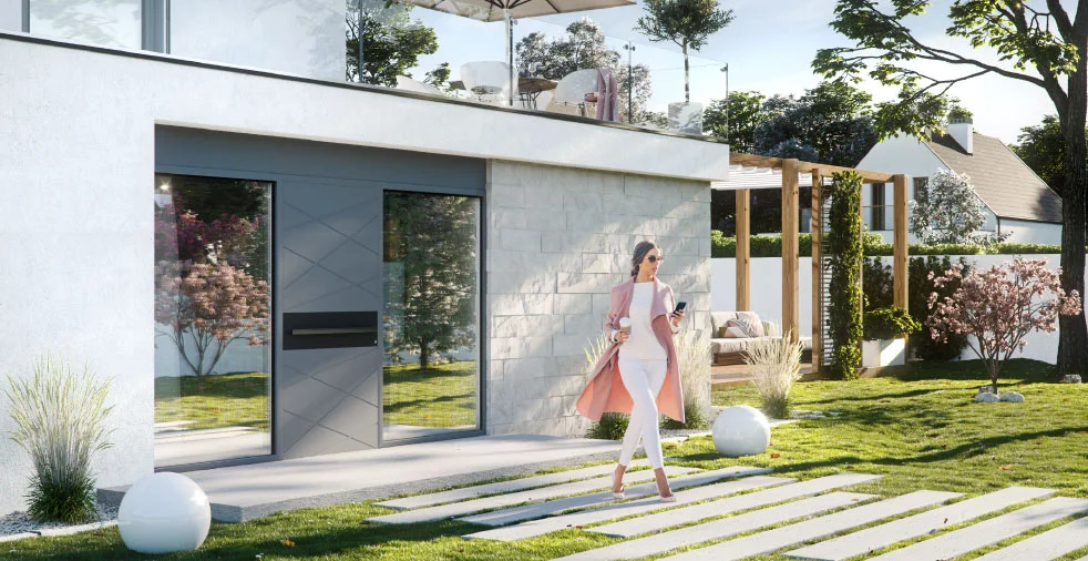 Front door - Oknoplast