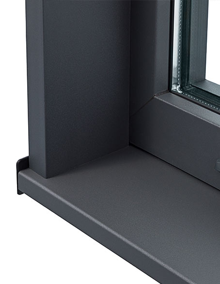 Brickmould – Oknoplast Pleated Blinds Comfort Duo Integra - Oknoplast