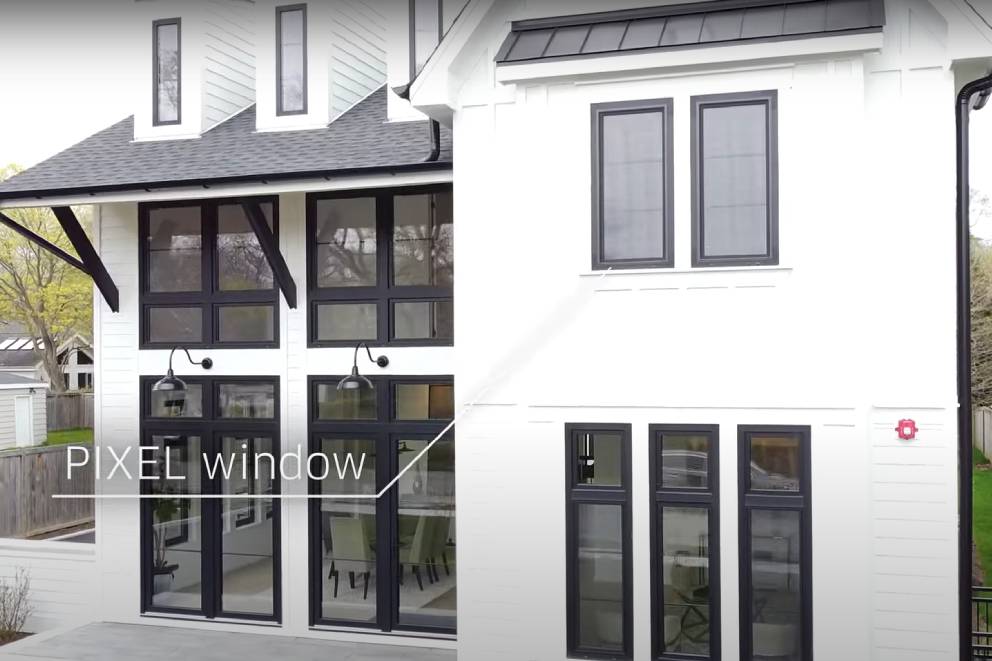 Farmhouse Pixel Window